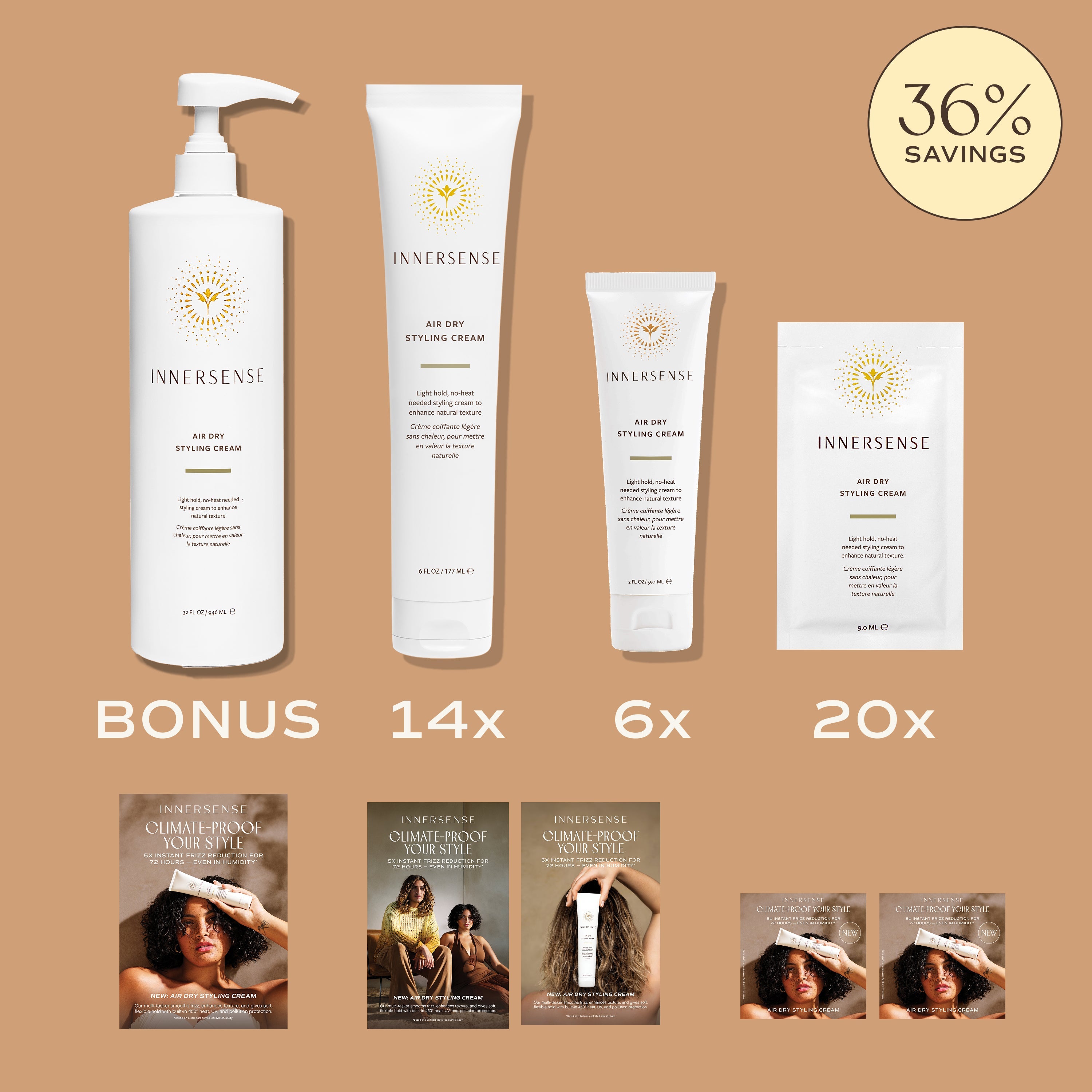 Air Dry Styling Cream Amplify New Product Bundle. - Est. Back in Stock Early July